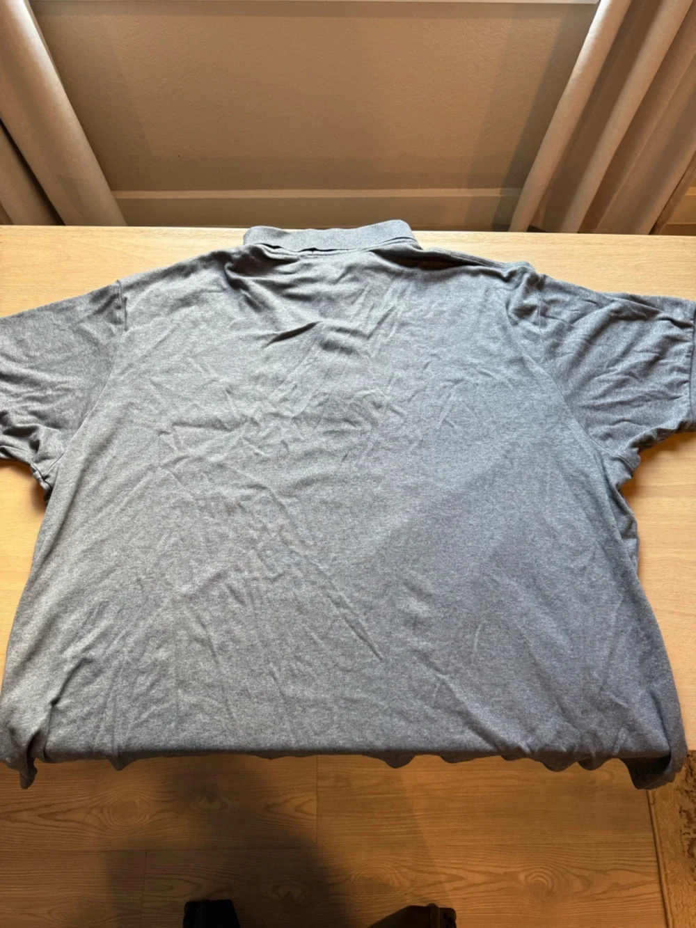 Polo by Ralph Lauren Pima Grey Short-Sleeve Polo 3XB Big & Tall